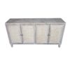 Accent Cabinet 4 Door Wooden Cabinet Sideboard Buffet Server Cabinet Storage Cabinet, For Living Room, Entryway, Hallway, Office, Kitchen And Dining Room - Natural Wood Wash - Image 7