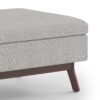 Owen - Coffee Table Storage Ottoman - Cloud Gray - Image 5