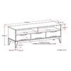 Harper - TV Media Stand - Teak Brown - Image 7