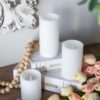 LED Candles With Remote Timer (Set of 3) - White - Image 8