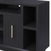 Sunset - TV Stand Console For TVs Up To 80" - Black - Image 8