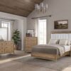 3 Drawer Nightstand With USB - Latte - Image 9