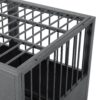 Heavy Duty Dog Crate - Silver Gray - Image 13