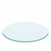 30" Round Tempered Glass Table Top Clear Glass 2 / 5" Thick Beveled Polished Edge - Transparent - Image 3