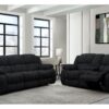Stonic - Reclining Sofa - Ebony - Image 5