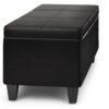 Afton - Storage Ottoman Bench - Tanners Brown - Image 7