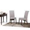 Avalon - Deluxe Parson Dining Chair (Set of 2) - Dove Gray - Image 10
