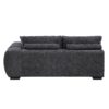 Chosen - Sectional Sofa With Toss Pillows With 2 Chaises - Gray - Image 3