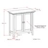 Redmond - Low Storage Cabinet - Rustic Natural Aged Brown - Image 7