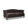 Elaine - Sofa Nailhead Accents - Deep Brown - Image 3