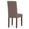 Acadian - Parson Dining Chair (Set of 2) - Light Mocha - Image 8