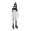 3 Pieces Sitting Gnome, Christmas Table Home Ornaments For Holiday Party Gifts - White / Gray - Image 6