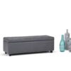 Hamilton - Storage Ottoman - Stone Gray - Image 10