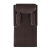Knox - Modern Farmhouse Chaise Lounge Chair - Deep Brown - Image 2