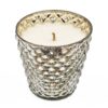Scented Soy Wax Candle Glass (Set of 4) - Silver - Image 2