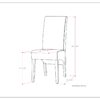 Avalon - Deluxe Parson Dining Chair (Set of 2) - Light Beige - Image 2