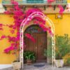 Metal Garden Arch Assemble Freely With 8 Styles Garden Arbor Trellis Climbing Plants Support Rose Arch Outdoor Arch Wedding Arch Party Events Archway - Cream White - Image 12