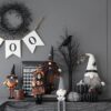Halloween Witch Decor (Set of 3) - Black / Orange / Purple - Image 12