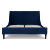 Aspen - Queen Vertical Tufted Headboard Platform Bed Set - Navy Blue - Image 4