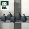 54" Commercial Refrigerator 49 Cu.Ft With 2 Solid Door Reach-In Refrigerators Stainless Steel Etl Approved Upright Fridge Storage - Silver - Image 10