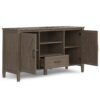 Ela - Medium TV Stand - Smoky Brown - Image 3