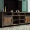Joshua Creek - TV Stand Console For TVs Up To 95" - Barnwood - Image 5