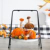 Pumpkin Ornament For Holiday Harvest Festival Fall Festival & Thanksgiving (Set of 6) - Orange - Image 5