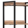 Kelsey - Narrow Bookshelf With Cabinet - Natural - Image 7