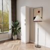Freestanding Cabinet With Inadjustable Shelves And Two Doors For Kitchen, Dining Room - White - Image 13