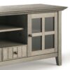 Acadian - TV Media Stand - Distressed Gray - Image 6