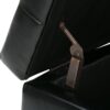 Cosmopolitan - Storage Ottoman - Midnight Black - Image 7
