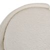 Fuji - Oval Storage Bench, Upholstered - Ivory White - Image 9