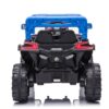 12V7A*1 30W*4 One Button Start, Forward And Backward, High And Low Speed, Music, Front Light, Power Display, Two Doors Can Open, 2.4G R / C, Seat Belt Four Wheel Absorber Kids Ride On Car - Blue - Image 6