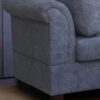 Diego - Sectional Sofa With Right Facing Chaise, Storage Ottoman, And 2 Accent Pillows - Gray - Image 4
