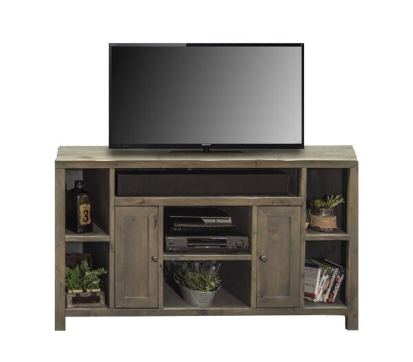 Joshua Creek - TV Stand Console For TVs Up To 70" - Barnwood