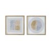 Shadow Box Wall Decor, Wall Decor Accent (Set of 2) - White - Image 2