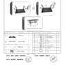 22X42" Patio Standard Coffee Table - Ashen Wheat - Image 3