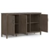 Ela - Wide Storage Cabinet - Smoky Brown - Image 2