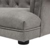 Kiki - Chesterfield Dog Sofa Bed Medium - Uptown Gray - Image 6