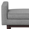Scott - Ottoman Bench - Pewter Gray - Image 9