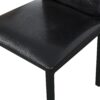 5 Piece Dinning Set With Faux Marble Top, Table & 4 Chairs - Black - Image 16