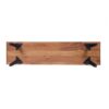 Asther - Acacia Wood TV Cabinet - Natural Wood / Brown - Image 8