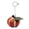 Polystone Pumpkin Name Card Holder - Orange - Image 5