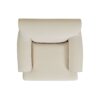 Alana Lawson - Accent Arm Chair Metal Casters - Light Beige - Image 7
