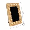 Vintage Photo Frame & Flower Design - Gold - Image 13