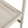 4 Pieces Patio Furniture Set, PE Rattan Wicker With Washable Cushion And Tempered Glass Tabletop, Conversation Furniture For Garden Poolside Balcony - White / Natural - Image 14