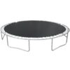14Ft Trampoline For Adults & Kids With Basketball Hoop, Outdoor Trampolines With Ladder And Safety Enclosure Net For Kids And Adults, Double-Side Color Cover - Blue - Image 17