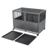 Heavy Duty Dog Crate - Silver Gray - Image 24