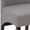 Avalon - Deluxe Parson Dining Chair (Set of 2) - Dove Gray - Image 9