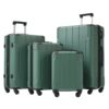 Hardshell Luggage Sets 6 Piece Suitcase Set, Expandable Lightweight Suitcases With Wheels, Tsa Lock - Green - Image 11